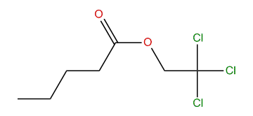 2,2,2-Trichloroethyl pentanoate